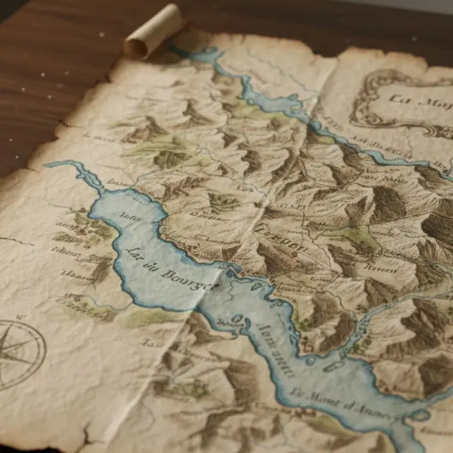 Conférence : La mappe sarde et l’Albanais : entre lacs et Bauges, d’après le cadastre de 1730._Rumilly