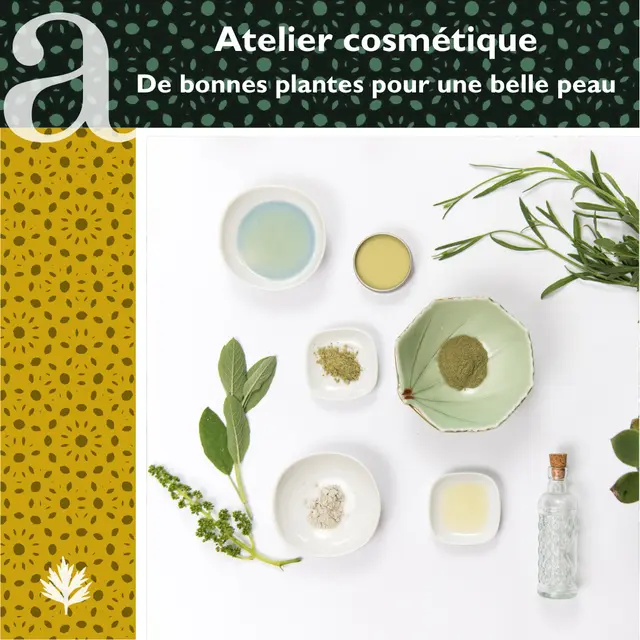 L'atelier cosmétique - De bonnes plantes pour une belle peau_Forcalquier