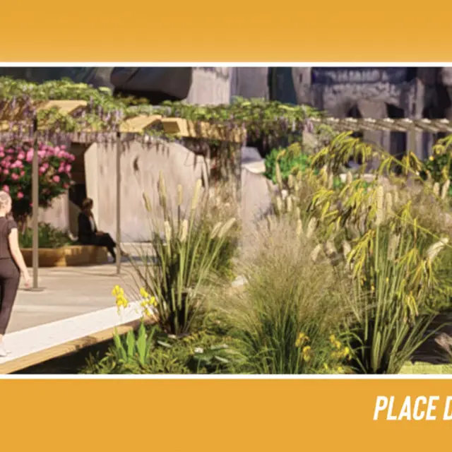 Inauguration du Jardin éphémère Place du Petit Palais