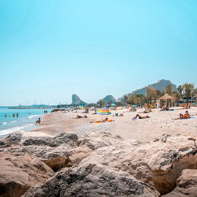 Plage du Loup - Villeneuve-Loubet