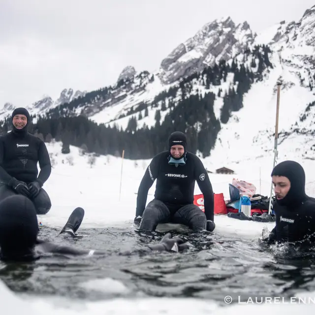 Ice Floating_La Clusaz