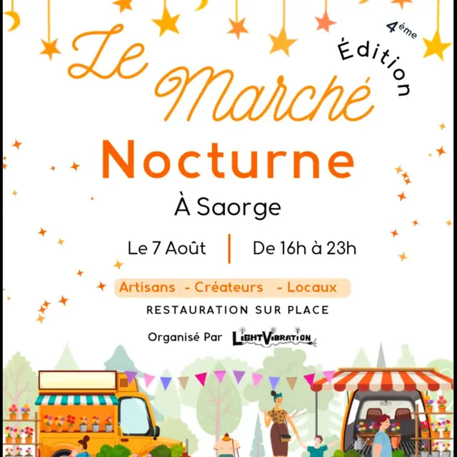 Marché nocturne à Saorge - 4e éd._Saorge
