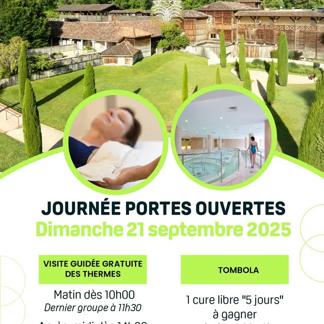 Journée Portes ouvertes aux Thermes de Barbotan_Cazaubon