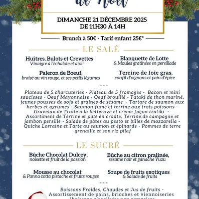 Brunch de Noël à l'Hostellerie du Château des Fines Roches_Châteauneuf-du-Pape