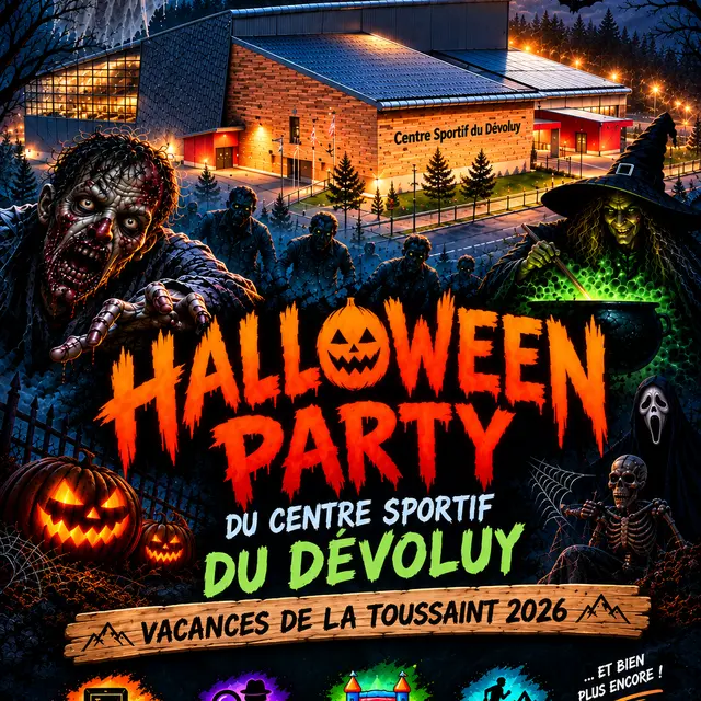 Halloween party au Centre Sportif du Dévoluy_Superdévoluy