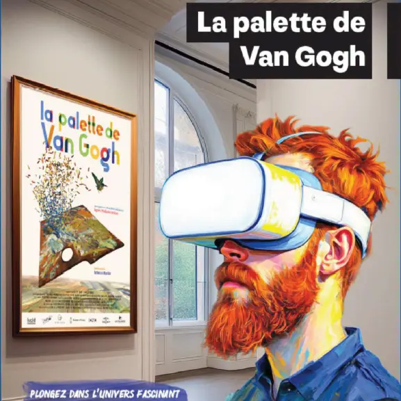 Animation réalité virtuelle : la palette de Van Gogh_Allevard