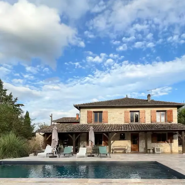 Maison 14 couchages avec piscine_Saint-Cirq