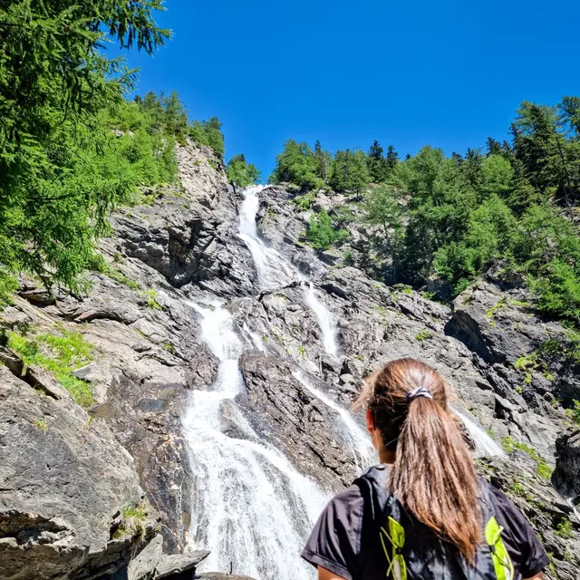 Circuit de randonnée : cascade de la Raie_Sainte-Foy-Tarentaise