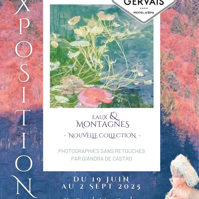 Vernissage de l'exposition photo Eaux et montagnes par Giandra De Castro_Saint-Gervais-les-Bains