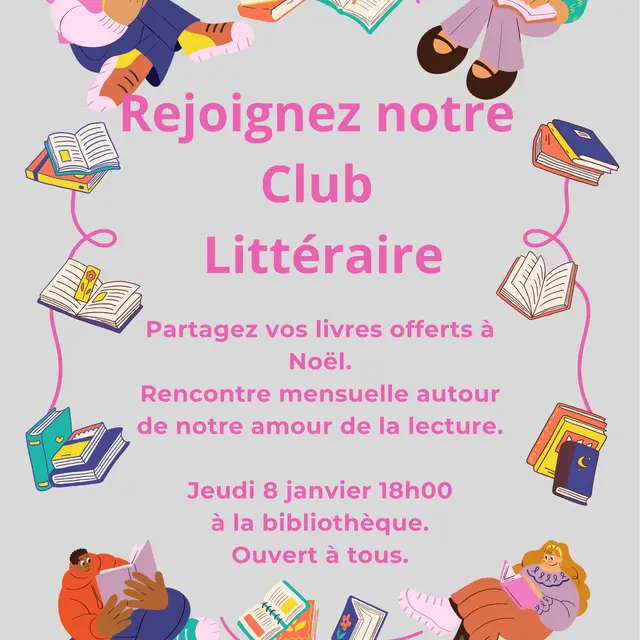 Club littéraire_Vacqueyras