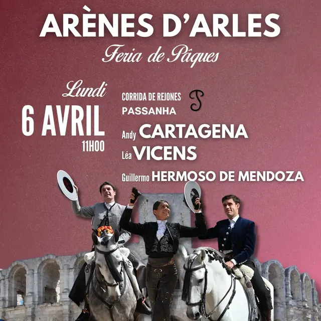 Féria de Pâques - Corrida à cheval du lundi_Arles