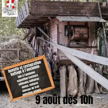 Affiche Fête du battage