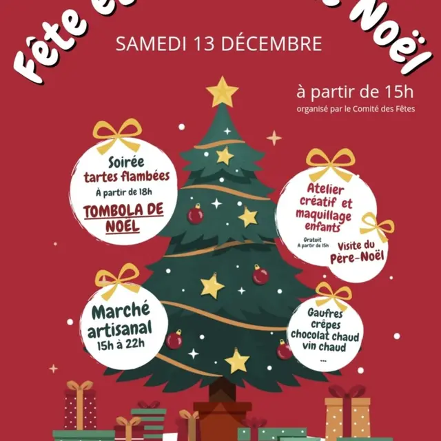 Affiche_Fête et Marché de Noël_Montcet