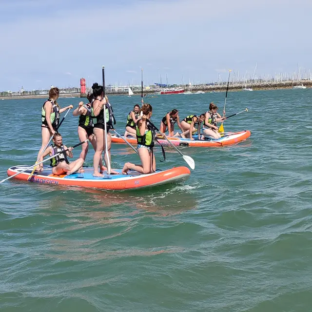 Sortie en paddle géant