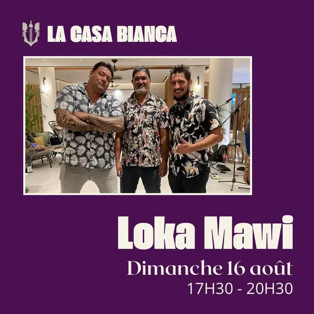 Loka Mawi en concert à La Casa Bianca Tahiti_Punaauia