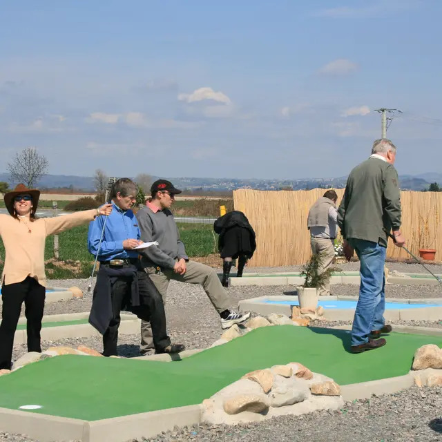 Mini golf - Performances drive