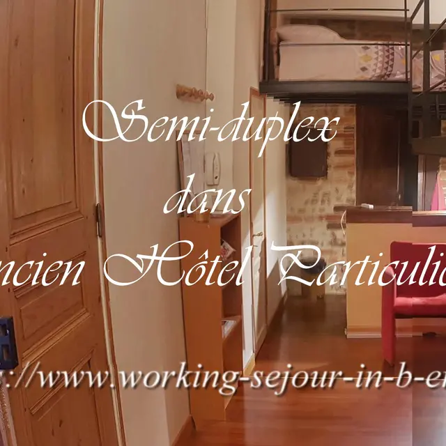 Semi-duplex dans Ancien Hôtel Particulier