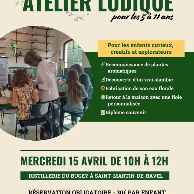 Mini distillateur à Saint Martin de Bavel