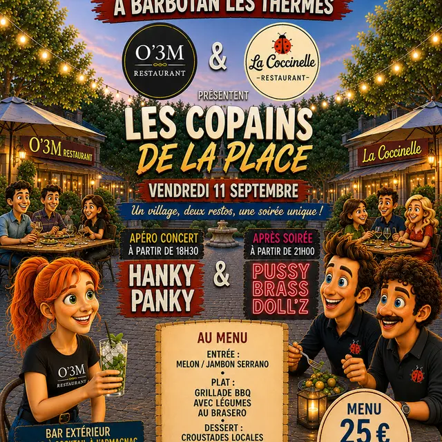 Grande Soirée Brasero et Concert Live à Barbotan les Thermes_Cazaubon