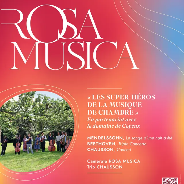 Rosa Musica : Triple Concerto, Les Super-Héros de la Musique de Chambre._Beaumes-de-Venise