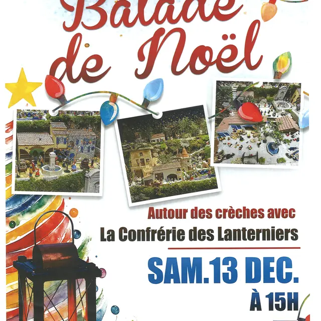 Balade aux lanternes Spéciale Noël_Pernes-les-Fontaines