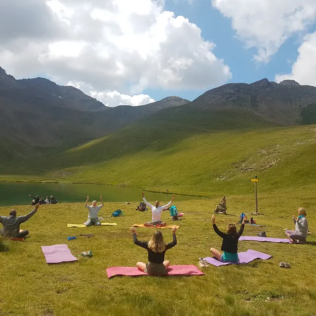 Montagnes d'Ubaye : Rando Yoga