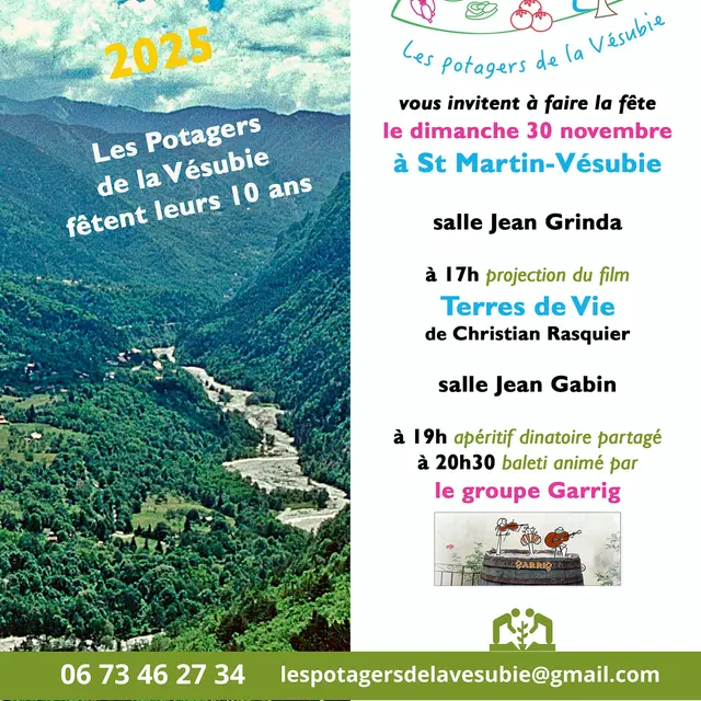 Les potagers de la Vésubie fêtent leurs 10ans !_Saint-Martin-Vésubie