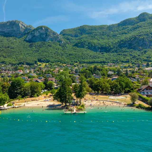 Plage de La Brune_Veyrier-du-Lac