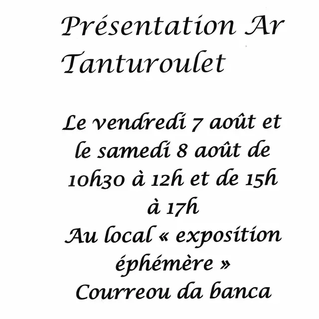 Exposition Ar Tanturoulet_Breil-sur-Roya
