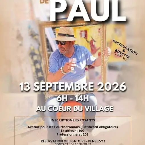 Vide grenier de Paul_Courthézon