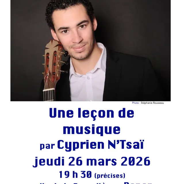 La petite université populaire reçoit Cyprien N'Tsai