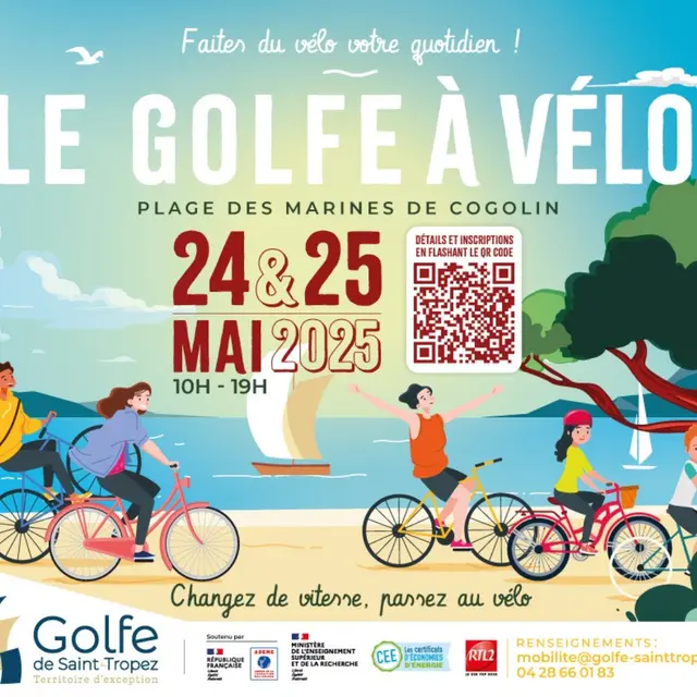 Le golfe à vélo_Cogolin