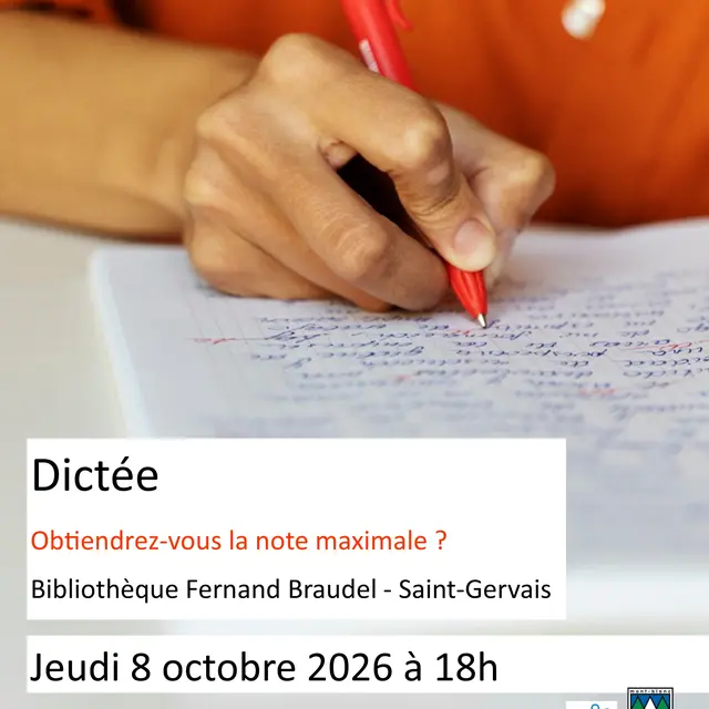 Dictée - Semaine Bleue 2026_Saint-Gervais-les-Bains