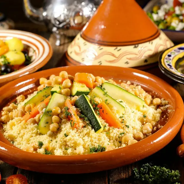 Repas couscous
