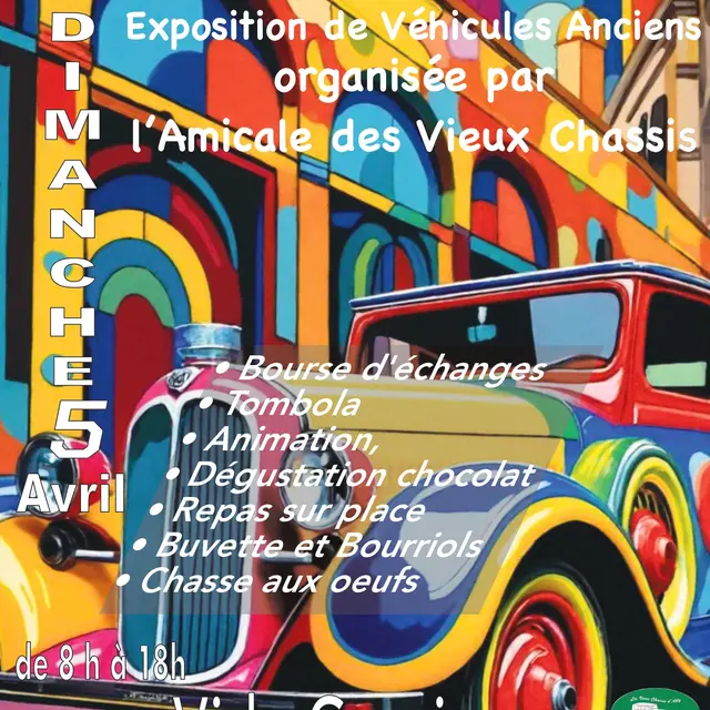 Exposition de véhicules anciens, bourse d'échange et vide-greniers, 7ème édition_Ally