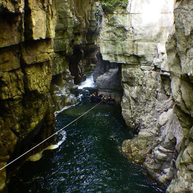 Canyoning dans les gorges de Chailles avec Cordi'Ca
