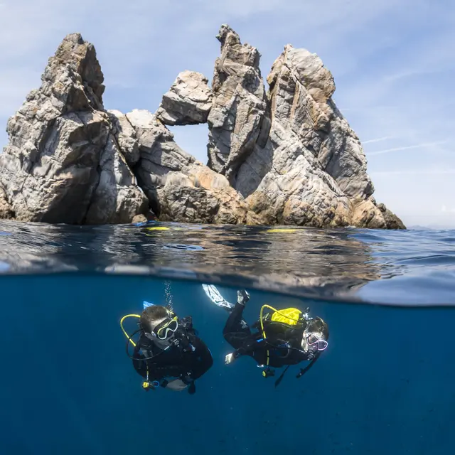 Espace Mer Club de plongée Hyères presqu'île de Giens Tour Fondue