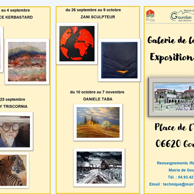 Exposition Galerie de la Mairie_Gourdon