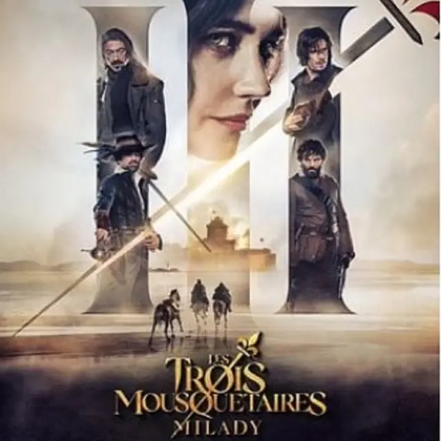 Cinéma en plein air : Les 3 Mousquetaires -Milady - GRATUIT_Tourrettes