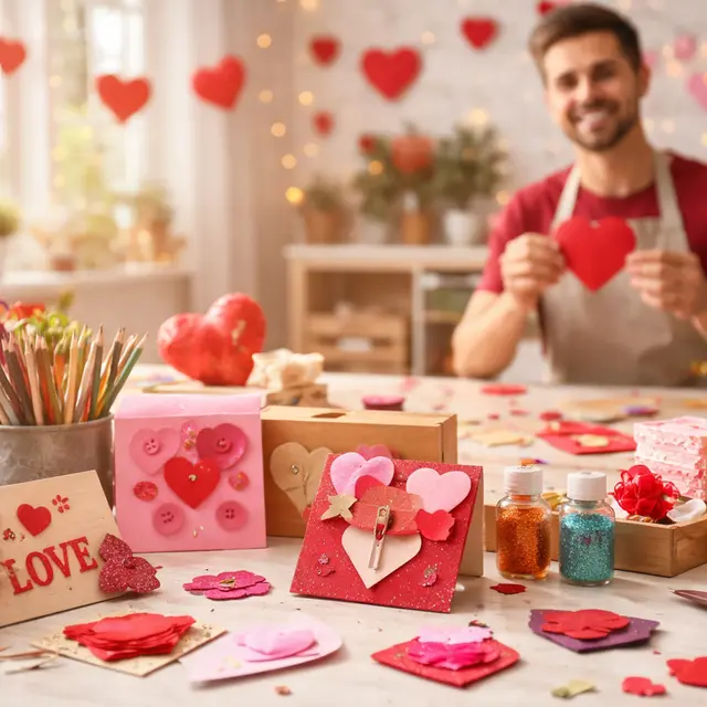 Atelier créatif Spécial Saint Valentin_La Giettaz