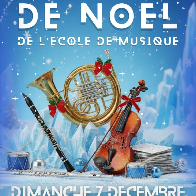 Concert de Noel de l'Ecole de Musique du Val Montjoie_Saint-Gervais-les-Bains