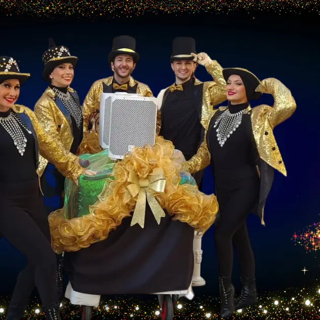 Noël à vive allure : parade musicale et ventriloque_Bormes-les-Mimosas