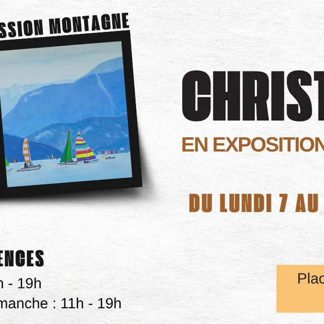 Exposition d'artiste amateur - Christian Lefevre_Samoëns