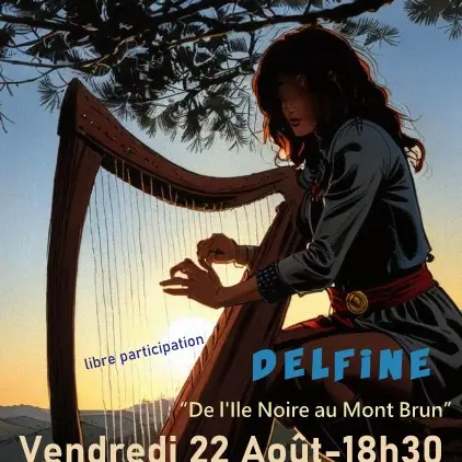 Concert Delfine - De l'Ile Noire au Mont Brun_Crestet