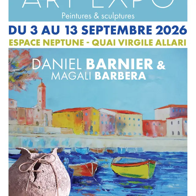 Exposition : Daniel Barnier et son invitée Magali Barbera_Saint-Jean-Cap-Ferrat