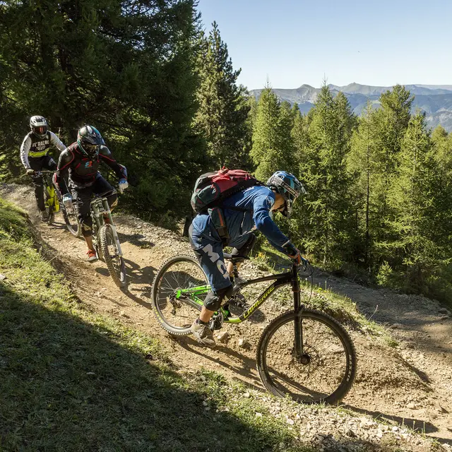 Montagnes d'Ubaye - VTT de descente