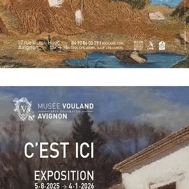 Visite guidée des expositions C'est ici et C'est brodé_Avignon