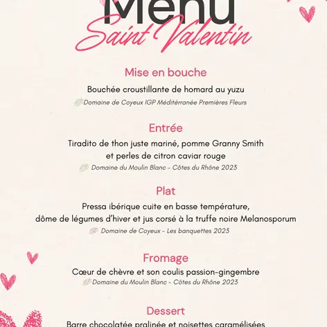 La Saint Valentin au Comptoir de la Mère Germaine_Châteauneuf-du-Pape