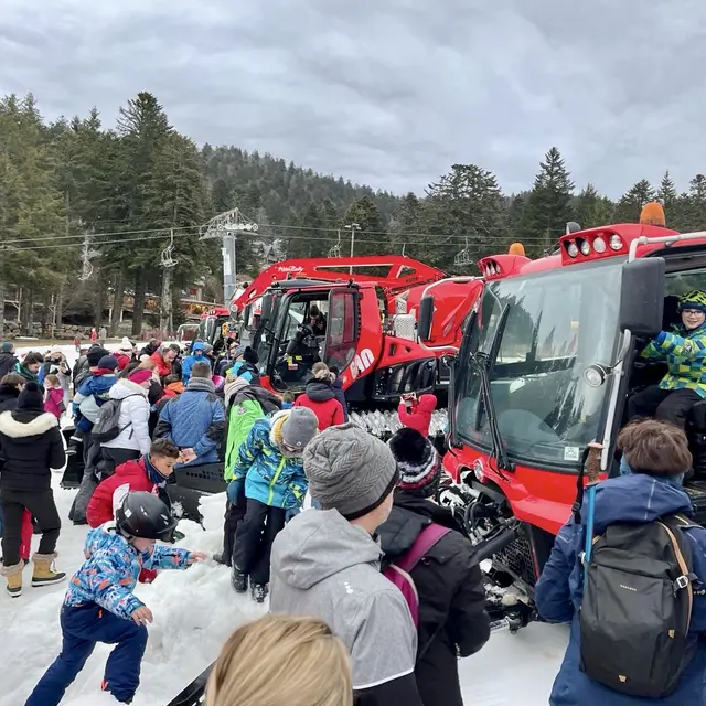 Rencontre avec les dameurs