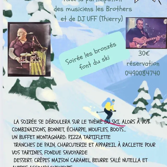 Soirée Les Bronzés font du ski  à O'Cyro à Beaumont de Pertuis_Beaumont-de-Pertuis